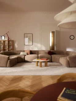 Westwing Collection Sofá rinconera modular grande Sofia^ Sofás 4 Plazas