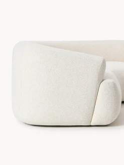 Westwing Collection Sofá rinconera modular grande en tejido bouclé Sofia