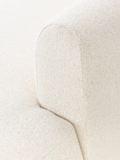 Westwing Collection Sofá rinconera modular grande en tejido bouclé Sofia