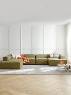 Westwing Collection Sofá rinconera modular Lennon