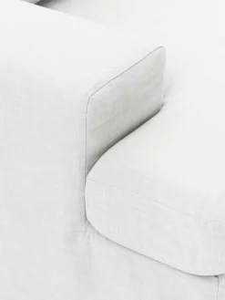 Westwing Collection Sofá rinconera modular Russell, desenfundable