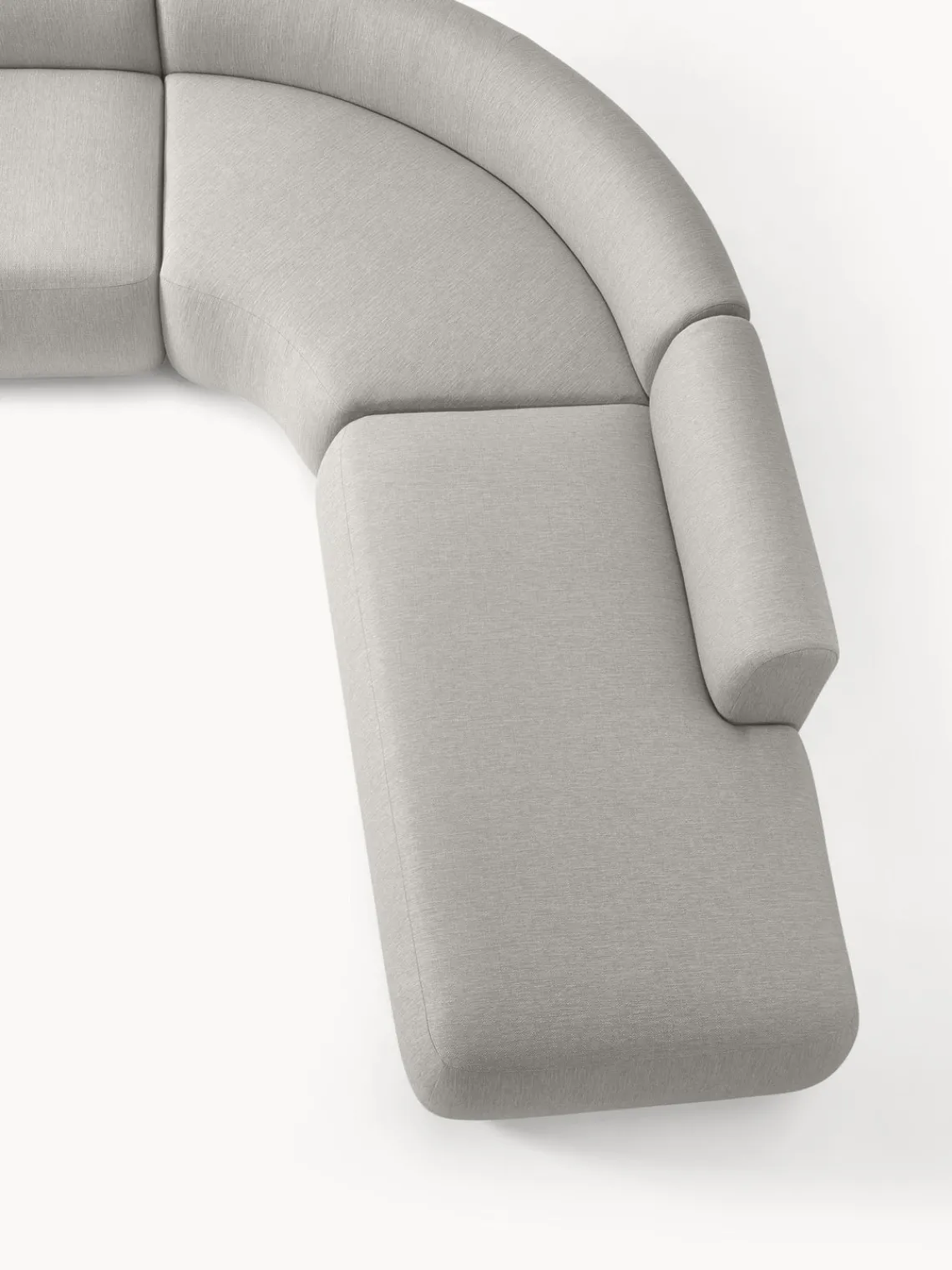 Westwing Collection Sofá rinconera modular Sofia (4 plazas)