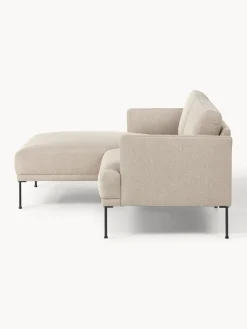 Westwing Collection Sofá rinconera pequeño Fluente