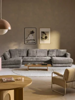 Westwing Collection Sofá rinconera Tribeca^ Sofás 4 Plazas