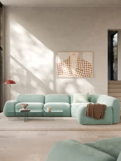 Westwing Collection Sofá rinconera Wolke (4 plazas)^ Sofás Rinconeras|Sofás