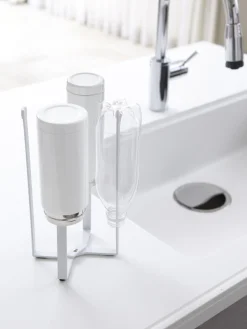 Yamazaki Soporte de cocina multifuncional de metal plegable Tower