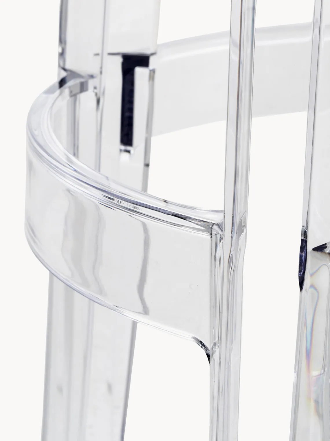 Kartell Taburete alto Charles Ghost