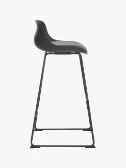 Taburete alto de cuero sintético Tina, 2 uds.