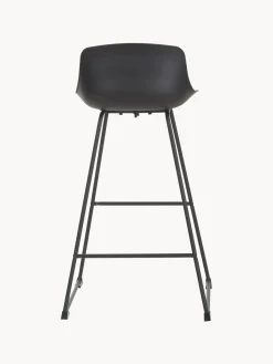 Taburete alto de cuero sintético Tina, 2 uds.