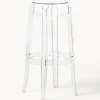 Kartell Taburete alto de diseño Charles Ghost