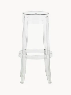 Kartell Taburete alto de diseño Charles Ghost