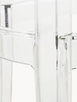 Kartell Taburete alto de diseño Charles Ghost