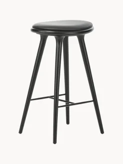 Mater Taburete alto de madera de haya High Stool^ Taburetes Altos|Sillas