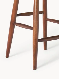 Westwing Collection Taburete alto de madera de mango Nino