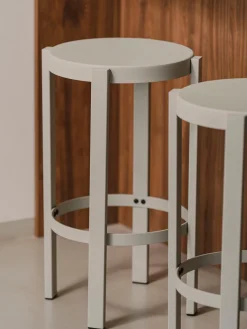 Noo.ma Taburete alto de metal Doon