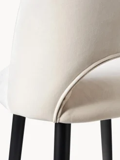 Westwing Collection Taburete alto de terciopelo Rachel^ Taburetes Altos|Sillas