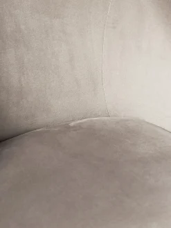 Westwing Collection Taburete alto de terciopelo Luisa