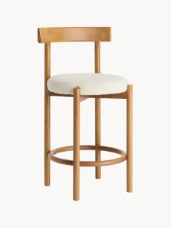 Ellos Home Taburete alto en tejido bouclé Merianda^ Taburetes Altos|Sillas