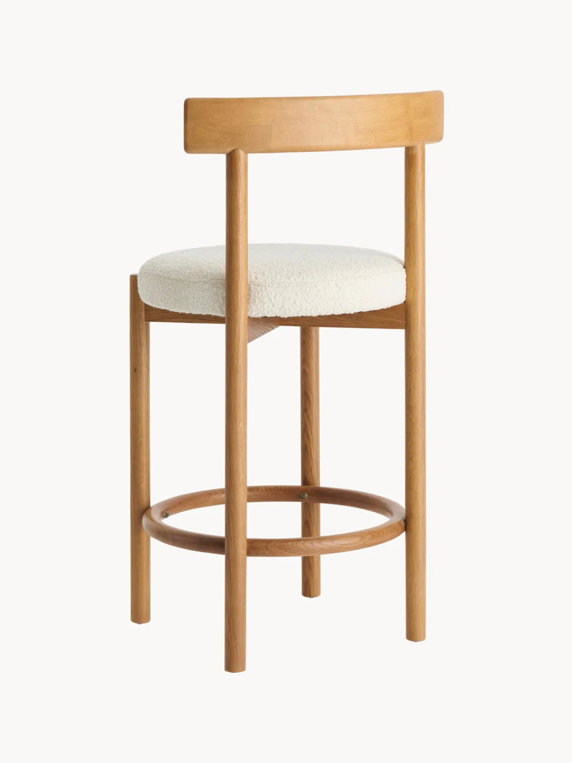 Ellos Home Taburete alto en tejido bouclé Merianda^ Taburetes Altos|Sillas