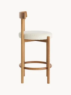 Ellos Home Taburete alto en tejido bouclé Merianda^ Taburetes Altos|Sillas