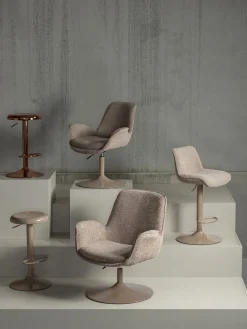 Taburete alto regulable Isaac^ Taburetes Altos|Sillas