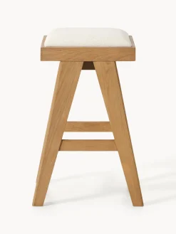 Westwing Collection Taburete alto tapizado Sissi