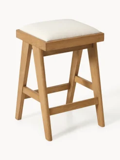 Westwing Collection Taburete alto tapizado Sissi