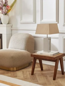 Westwing Collection Taburete con tejido vienés Sissi^ Pufs Y Otomanos|Pufs Y Otomanos