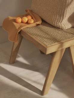 Westwing Collection Taburete con tejido vienés Sissi^ Pufs Y Otomanos|Pufs Y Otomanos