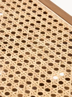 Westwing Collection Taburete de bar con tejido vienés Sissi