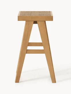 Westwing Collection Taburete de bar con tejido vienés Sissi^ Taburetes Altos|Sillas