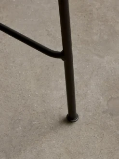 Audo Copenhagen Taburete de bar de metal y madera Co^ Taburetes Altos|Sillas