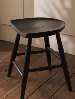 Westwing Collection Taburete de madera de mango Nino^ Pufs Y Otomanos|Pufs Y Otomanos