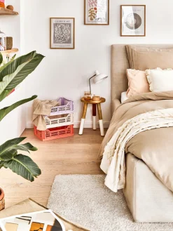 Taburete de madera de mungur Brocsy^ Pufs Y Otomanos|Pufs Y Otomanos