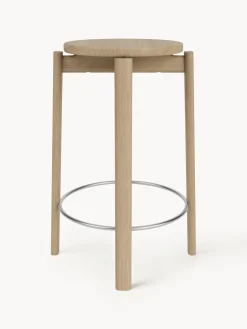 Audo Copenhagen Taburete de madera de roble Passage