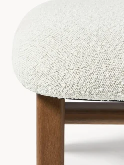 Westwing Collection Taburete en tejido bouclé Shenay^ Sillones Pequeños|Sillones