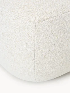 Westwing Collection Taburete en tejido bouclé Sofia