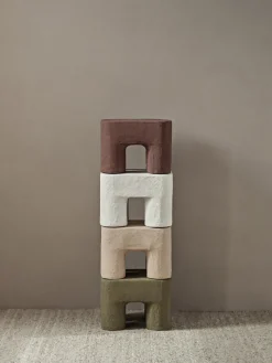 Niños Ferm Living Kids Taburete infantil artesanal Podo