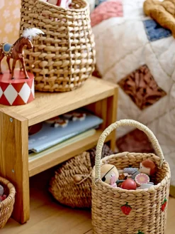 Bloomingville Mini Taburete infantil de madera de roble Bas^Niños Decoración Infantil|Mesas Y Sillas Infantiles