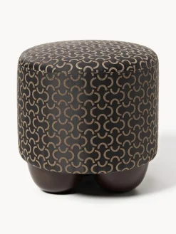 Westwing Collection Taburete tapizado de diseño DEDAR Milano x Westwing Lino^ Pufs Y Otomanos|Pufs Y Otomanos