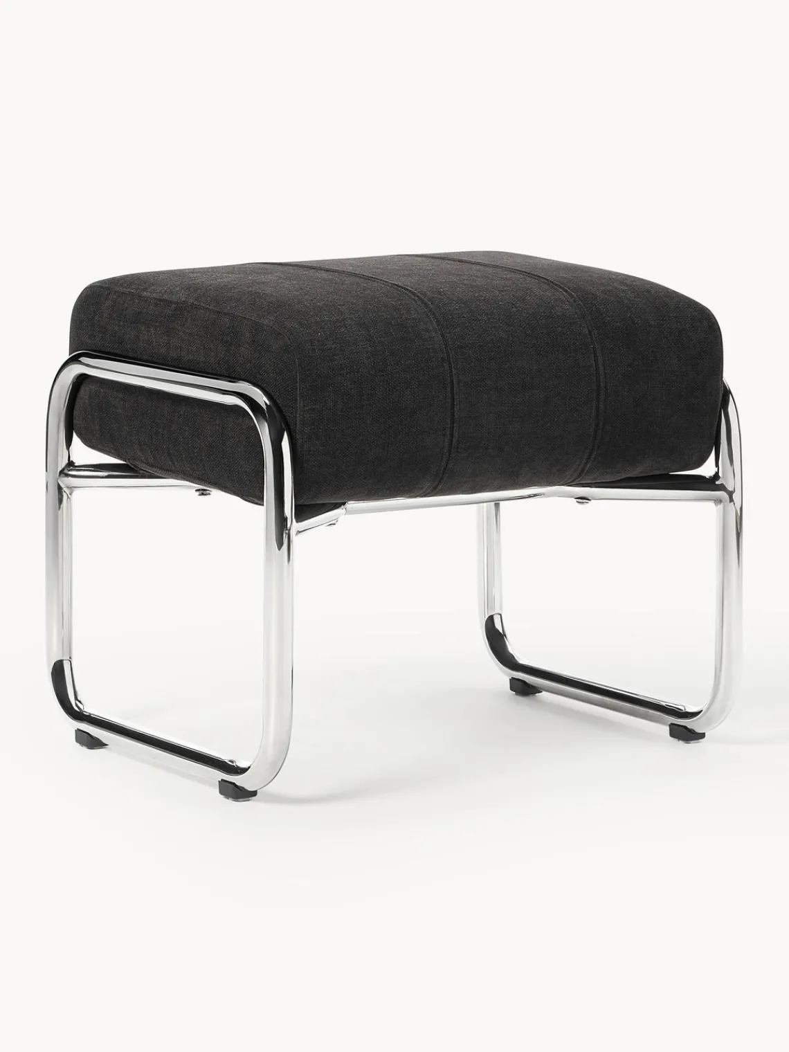 Westwing Collection Taburete tapizado Marcel^ Pufs Y Otomanos|Pufs Y Otomanos