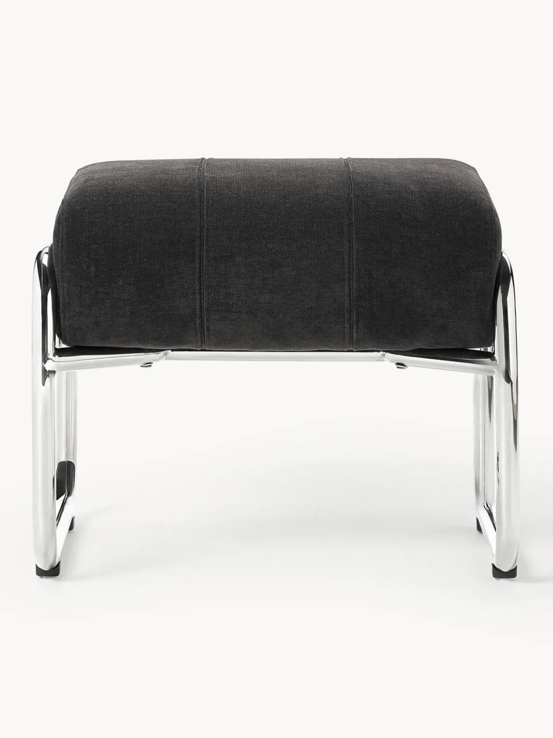 Westwing Collection Taburete tapizado Marcel^ Pufs Y Otomanos|Pufs Y Otomanos