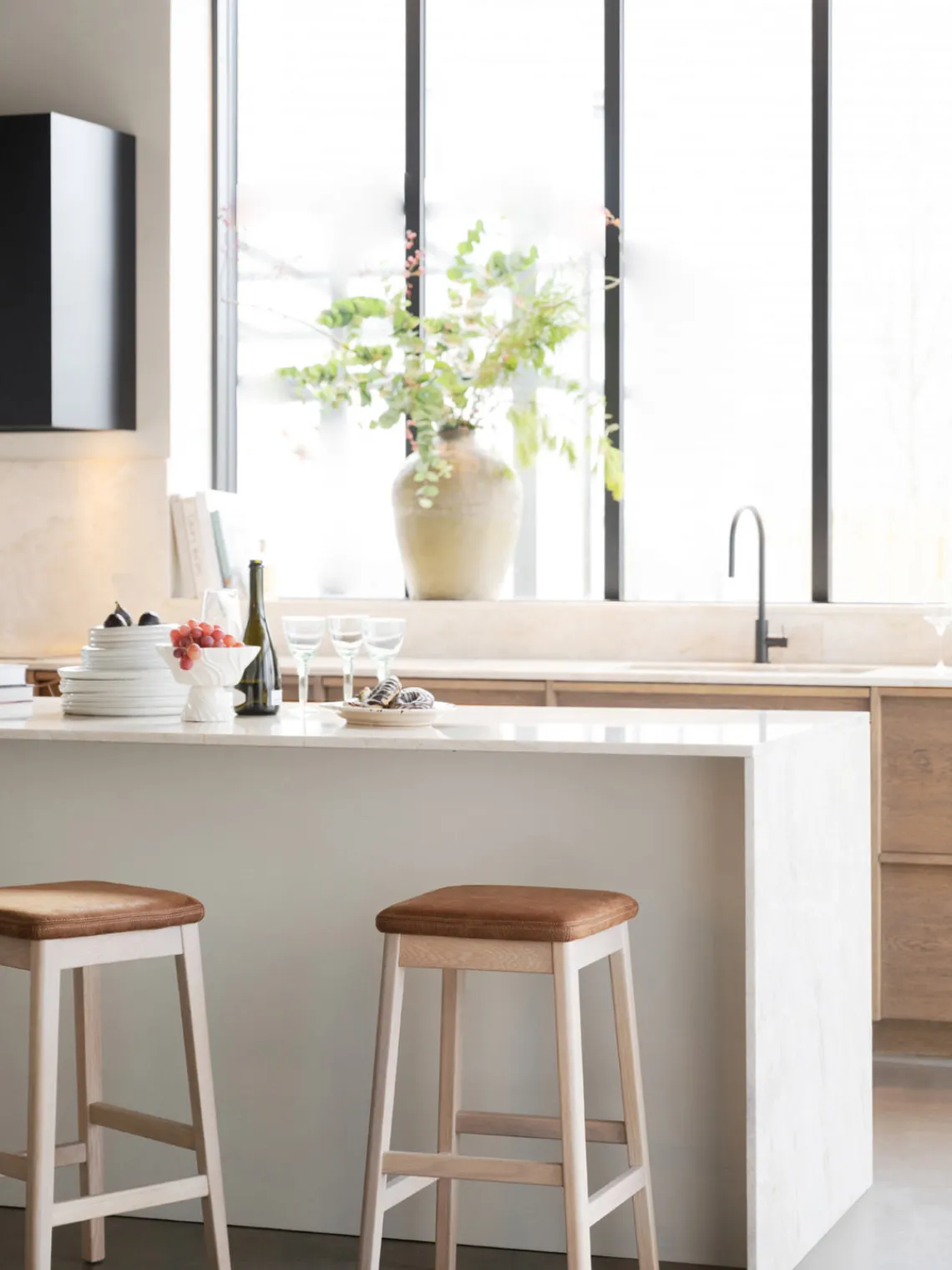 Rowico Home Taburetes altos Livermore, 2 uds.^ Taburetes Altos|Sillas