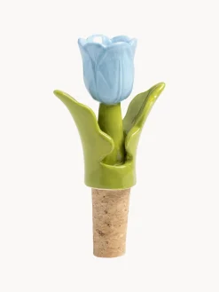 &k Amsterdam Tapón de botella pintado a mano Tulip