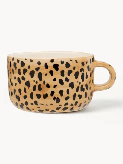 Anna + Nina Taza artesanal Leopard^ Tazas Y Mugs|Vajillas Completas