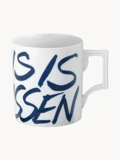 Meissen Taza de porcelana artesanal This is