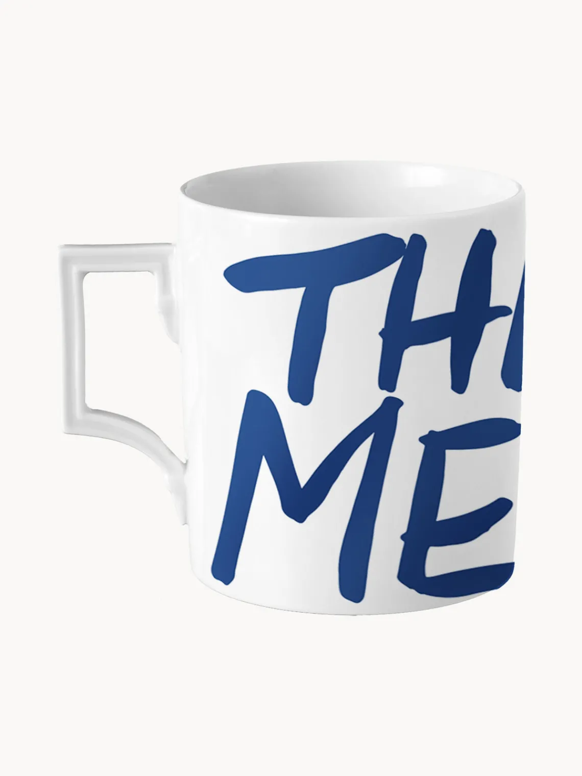 Meissen Taza de porcelana artesanal This is