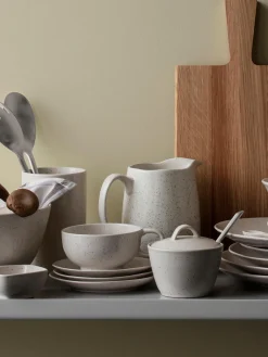 Broste Copenhagen Taza de té con platito artesanal^ Tazas Y Mugs|Vajillas Completas