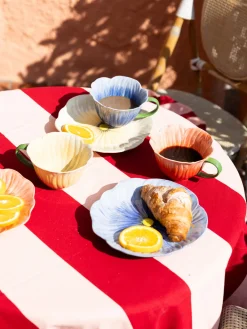 byon Taza de té pintada a mano Amapola