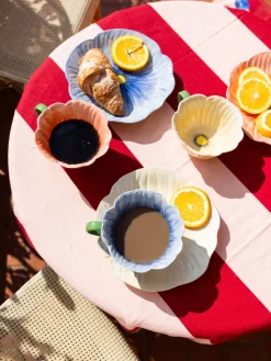 byon Taza de té pintada a mano Amapola